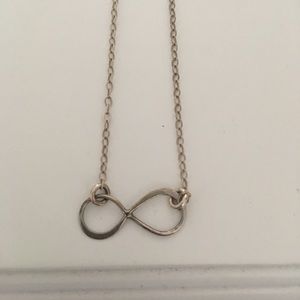 Silver Infinity Necklace